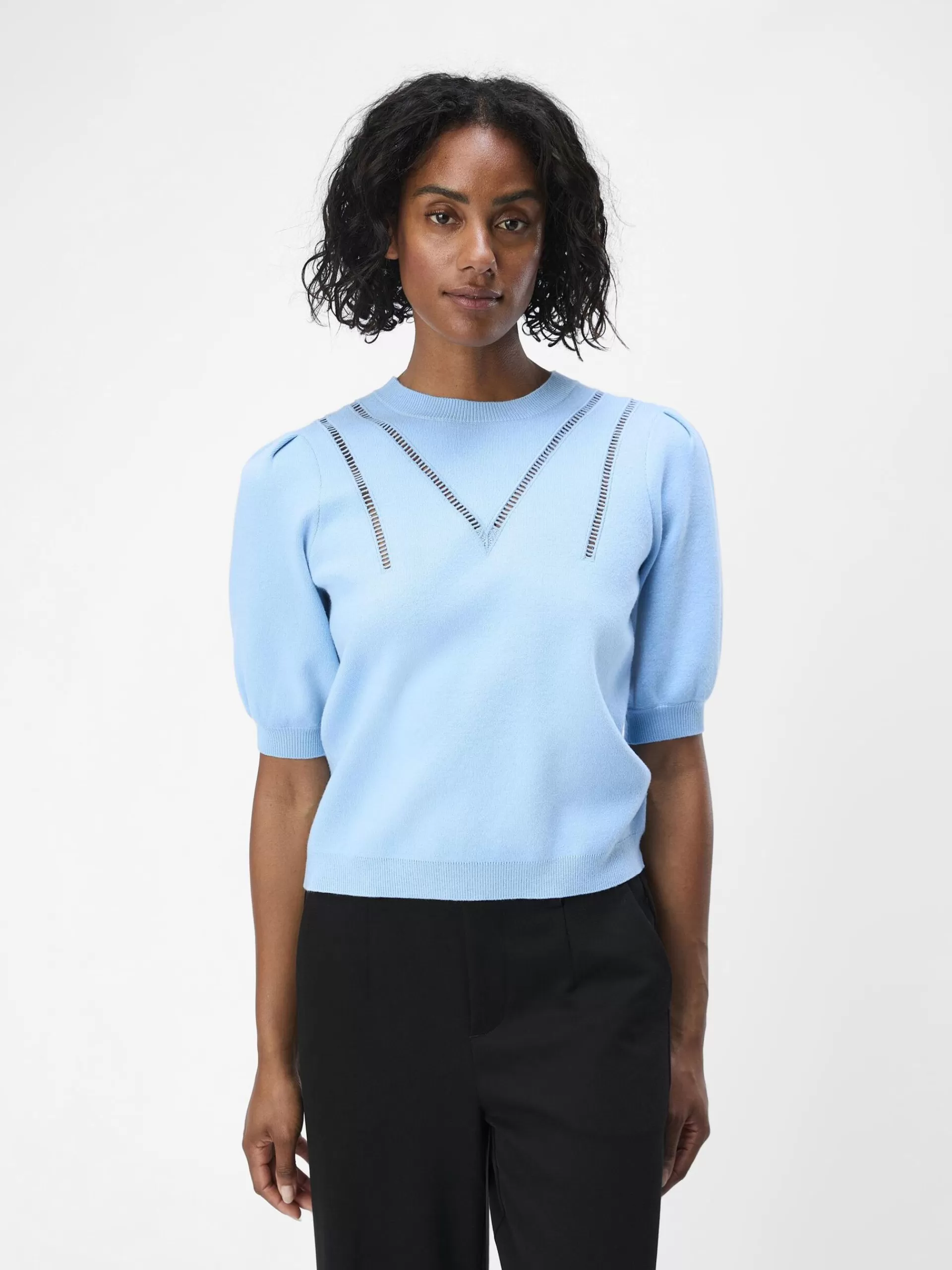 OBJECT PUFFERMET STRIKKET TOPP