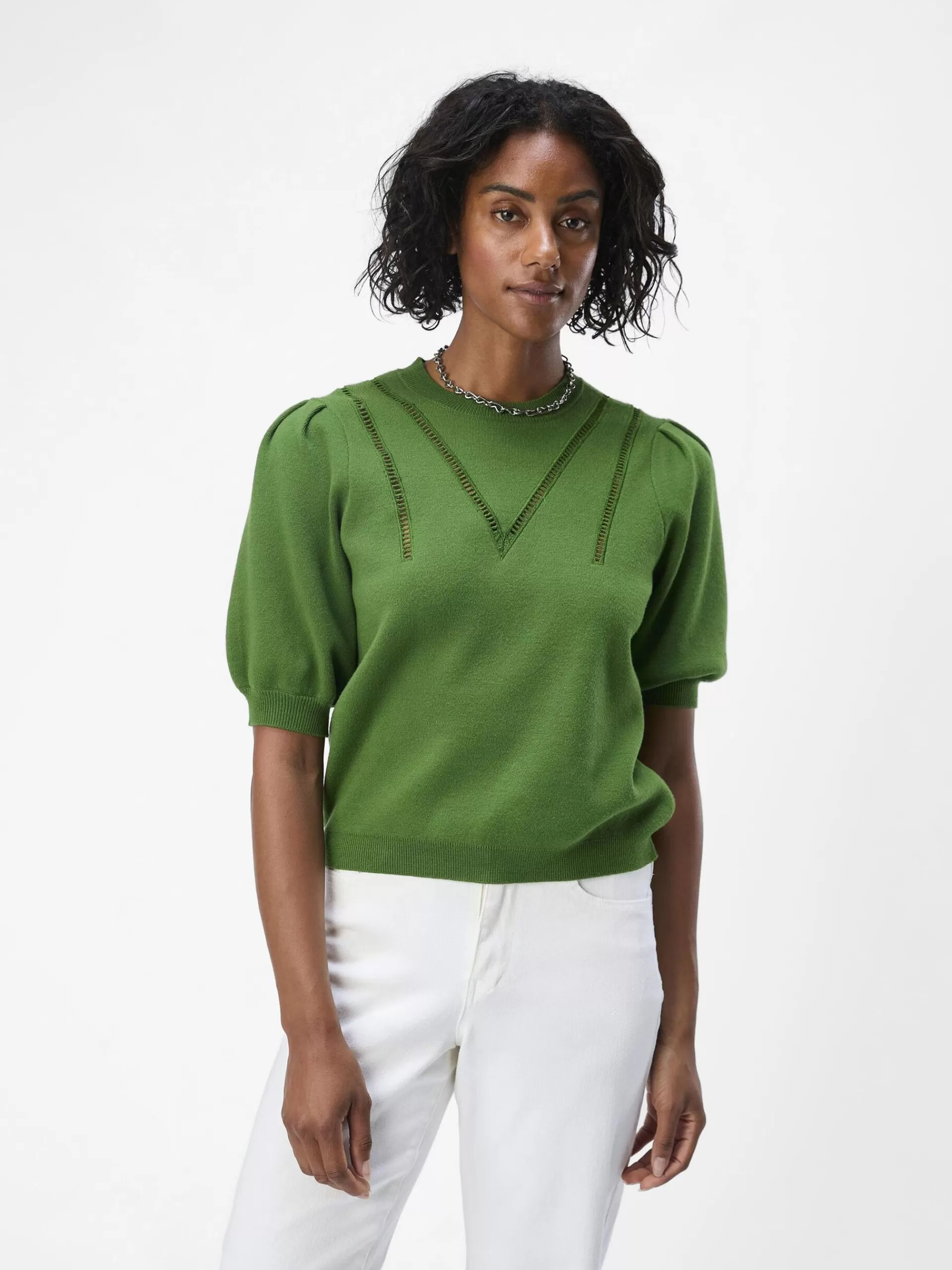 OBJECT PUFFERMET STRIKKET TOPP