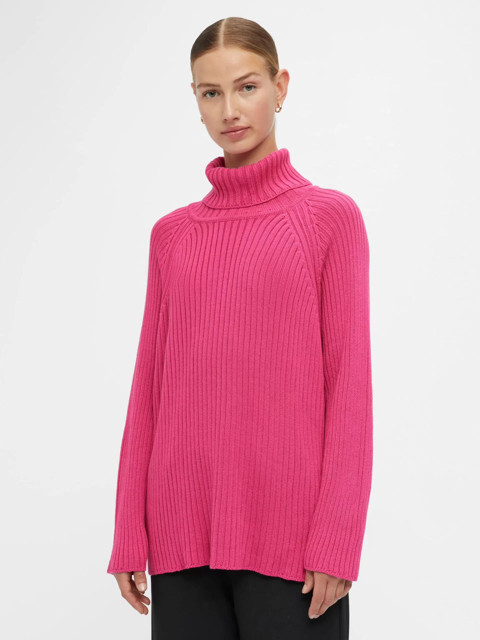 OBJECT RIBBET STRIKKET PULLOVER
