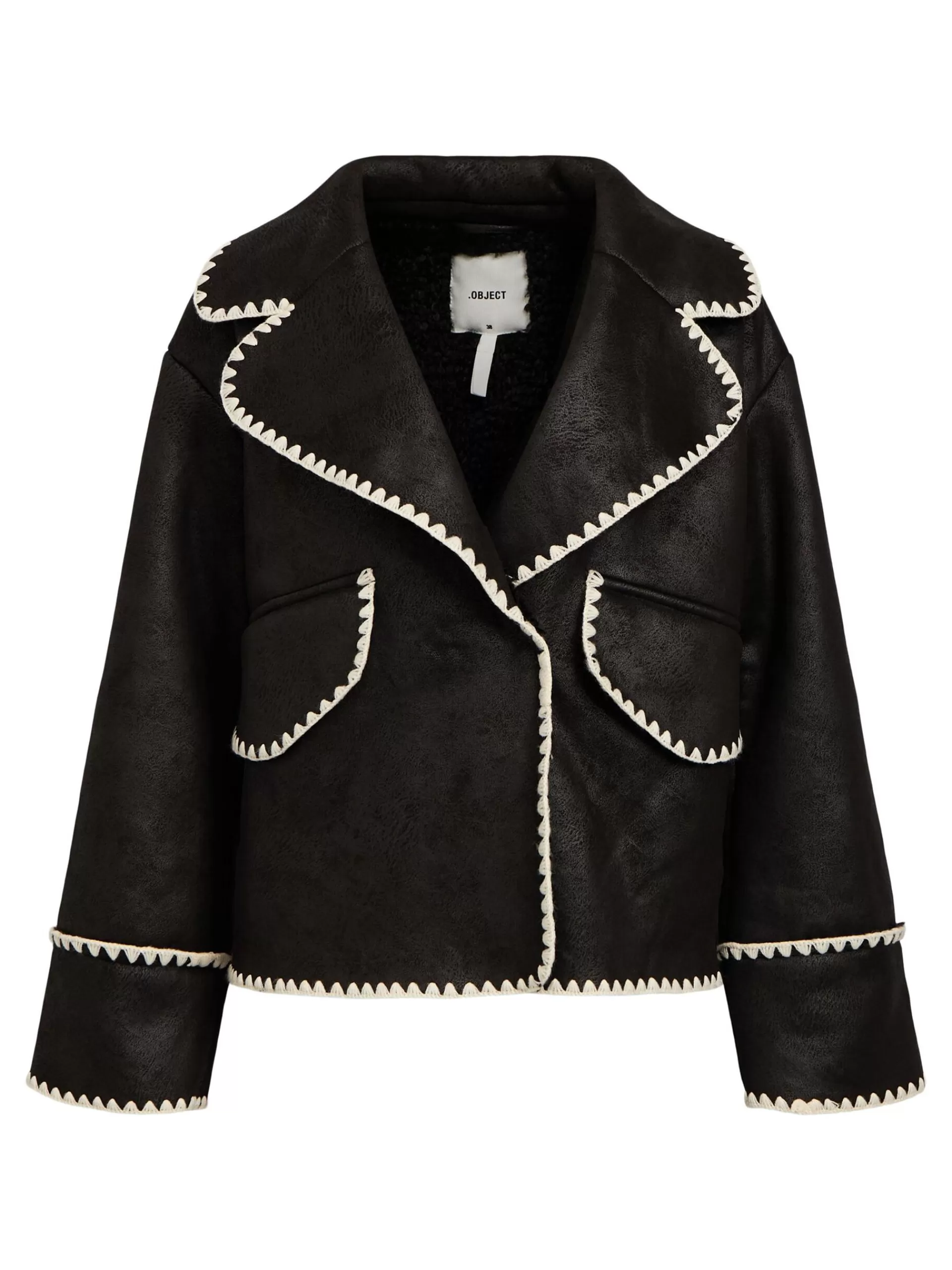 OBJECT SEMSKET SKINN-LOOK JAKKE