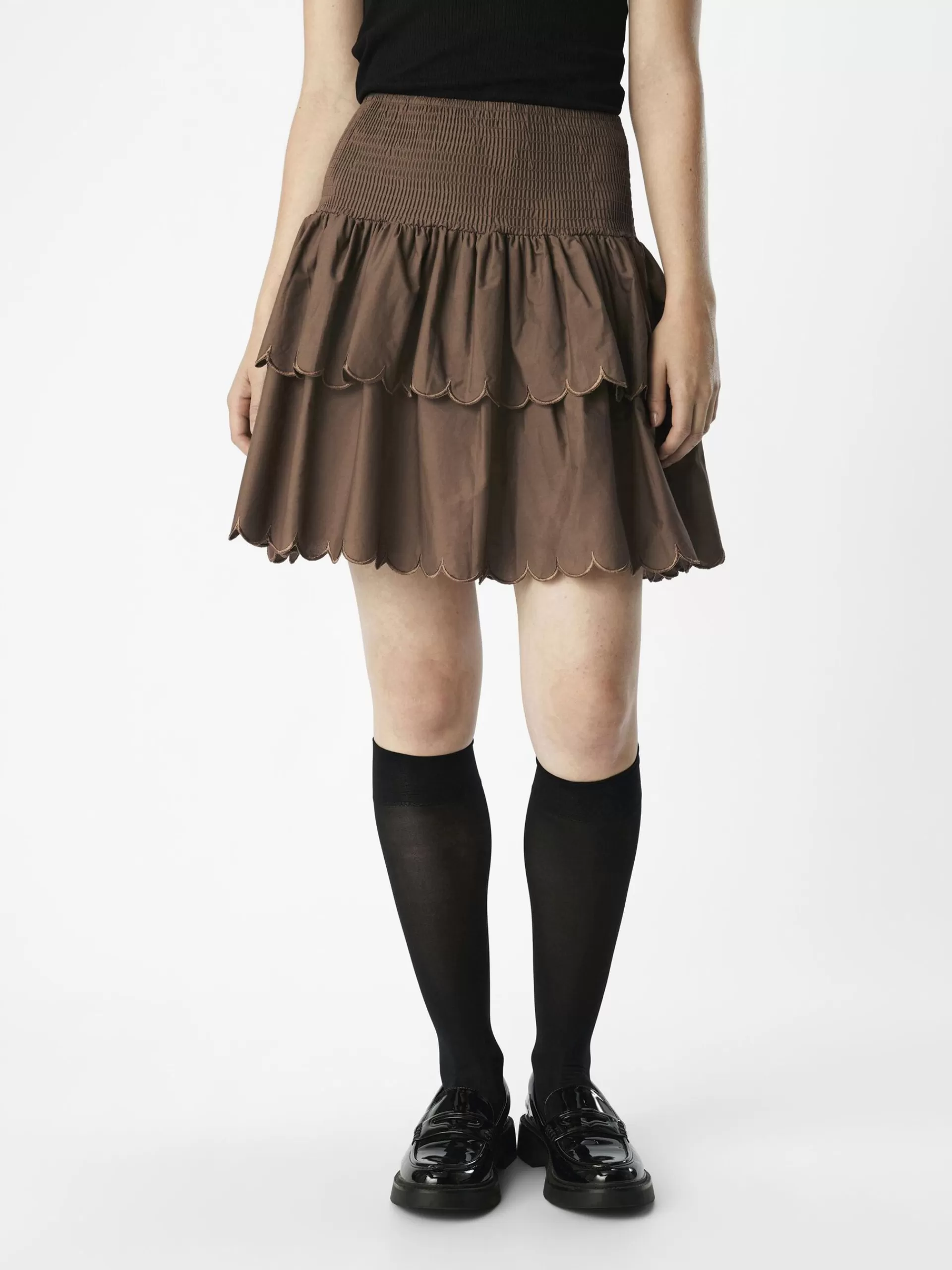 OBJECT SMOCK MINISKJØRT