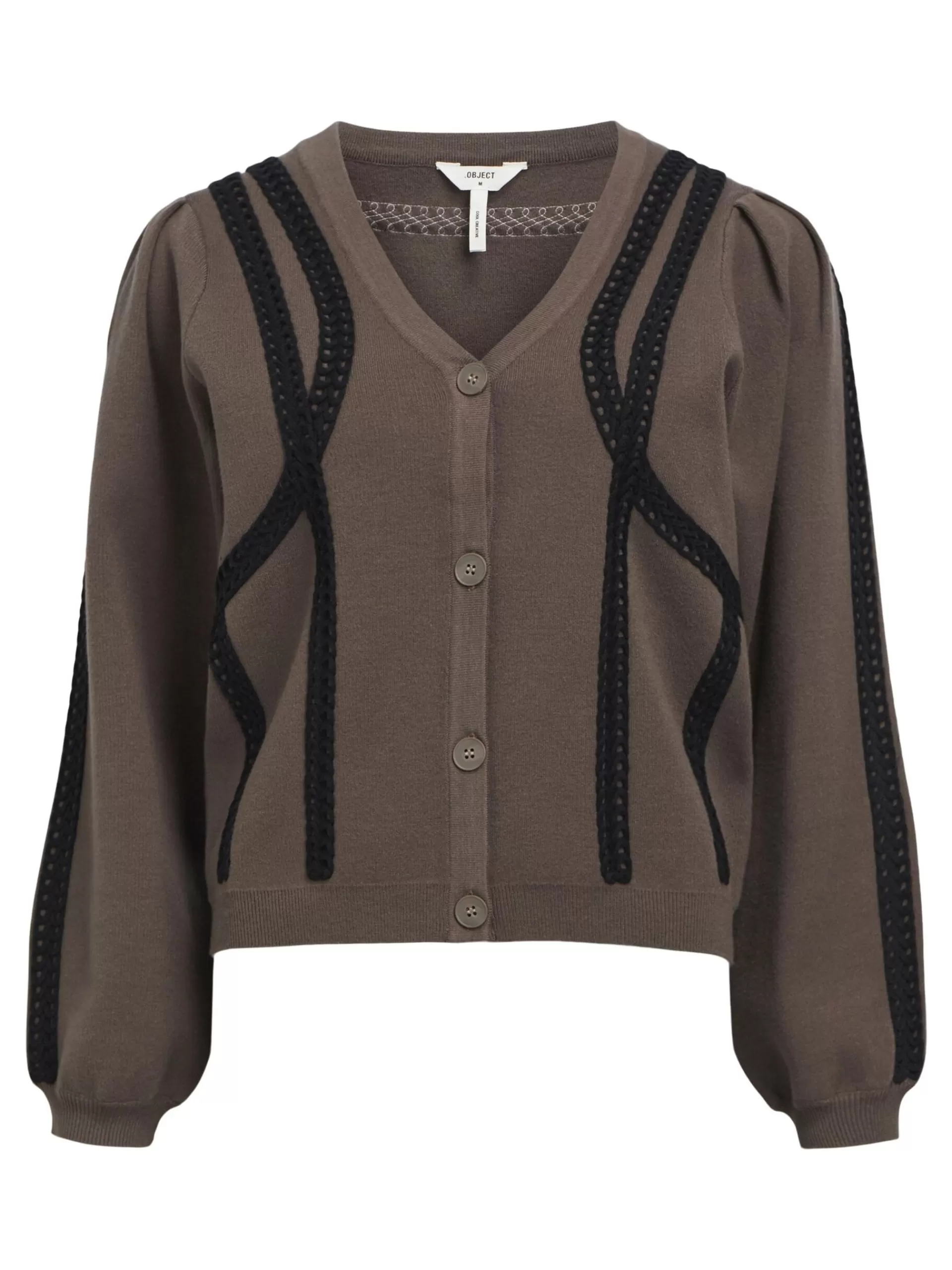 OBJECT STRIKKET CARDIGAN