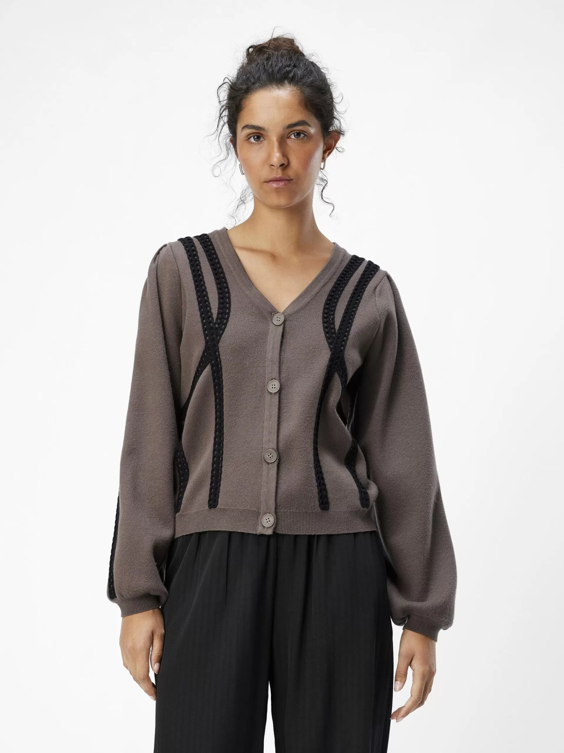OBJECT STRIKKET CARDIGAN