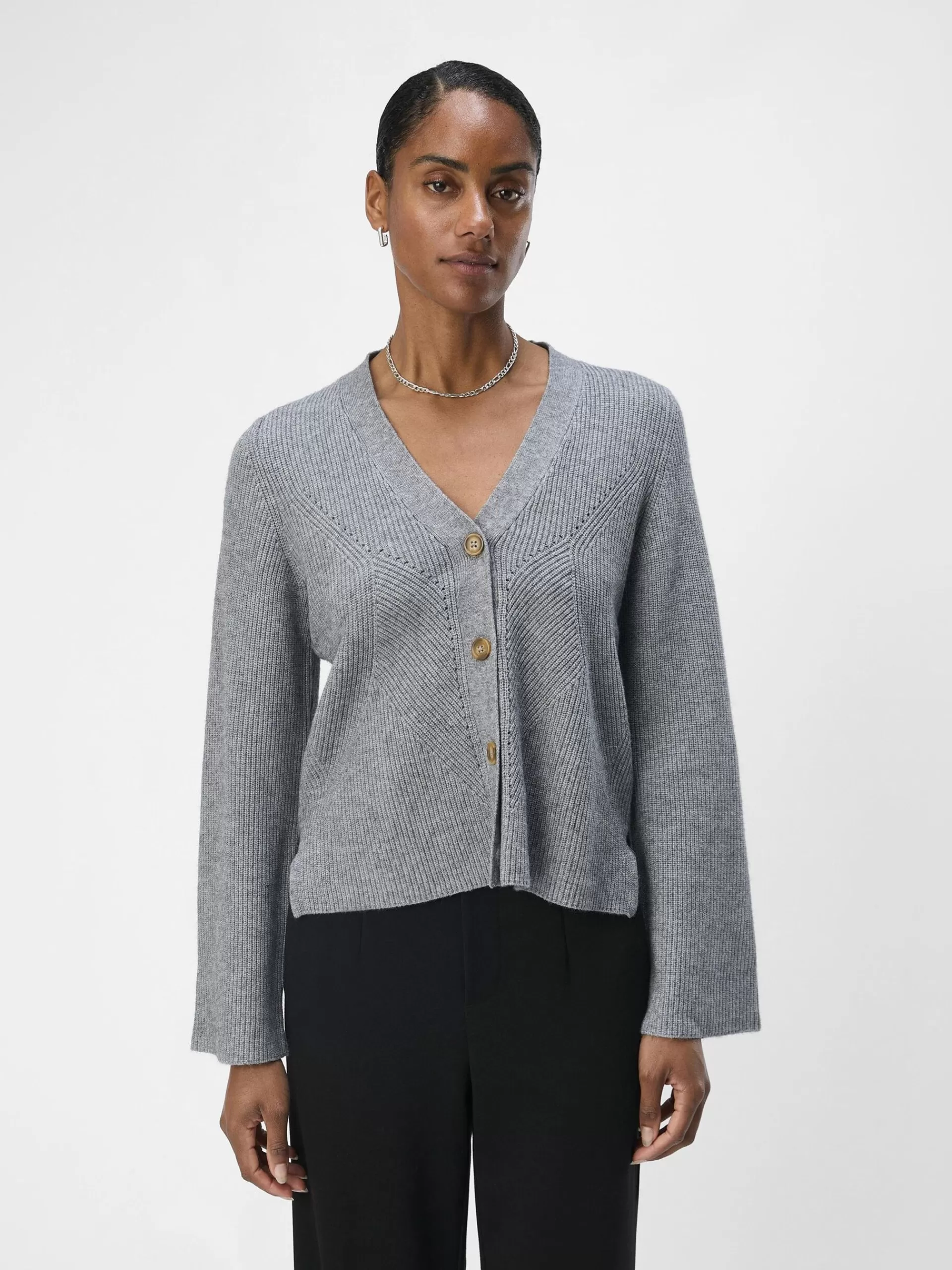 OBJECT STRIKKET CARDIGAN