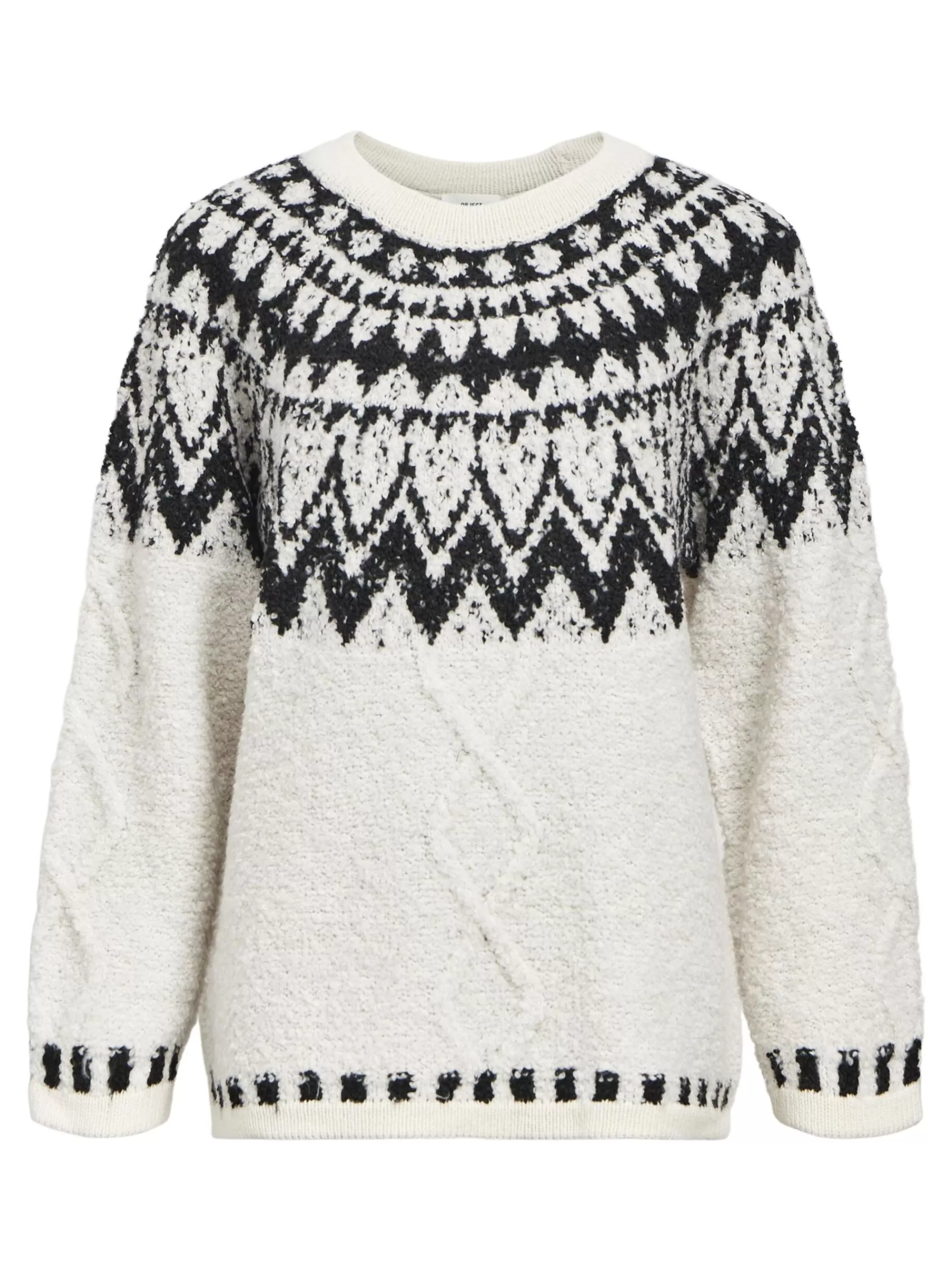 OBJECT STRIKKET PULLOVER