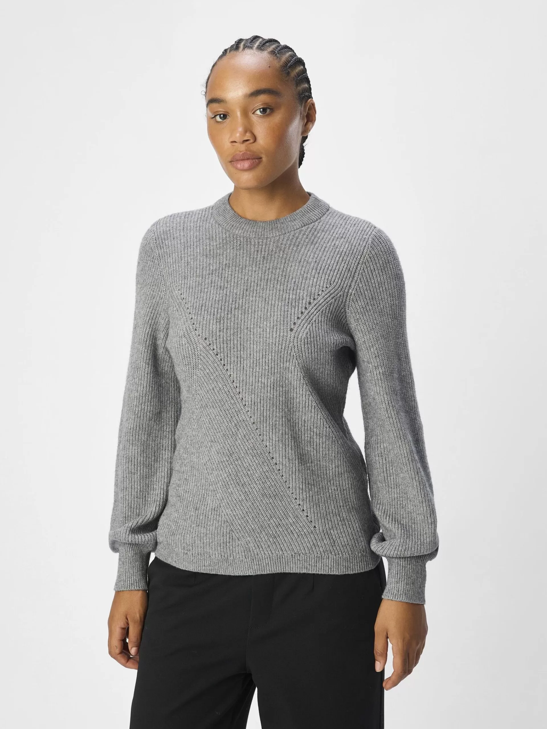OBJECT STRIKKET PULLOVER