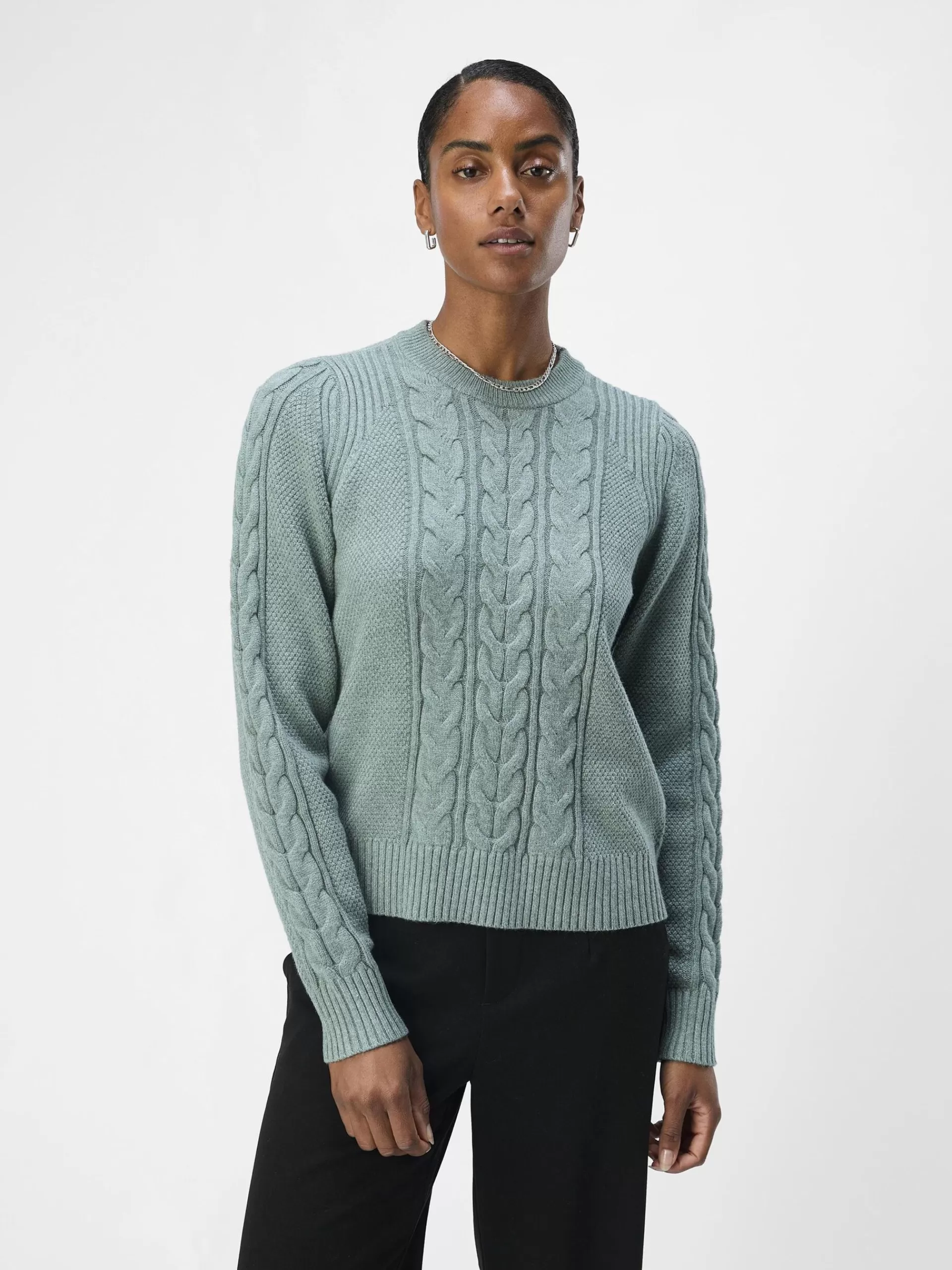 OBJECT STRIKKET PULLOVER