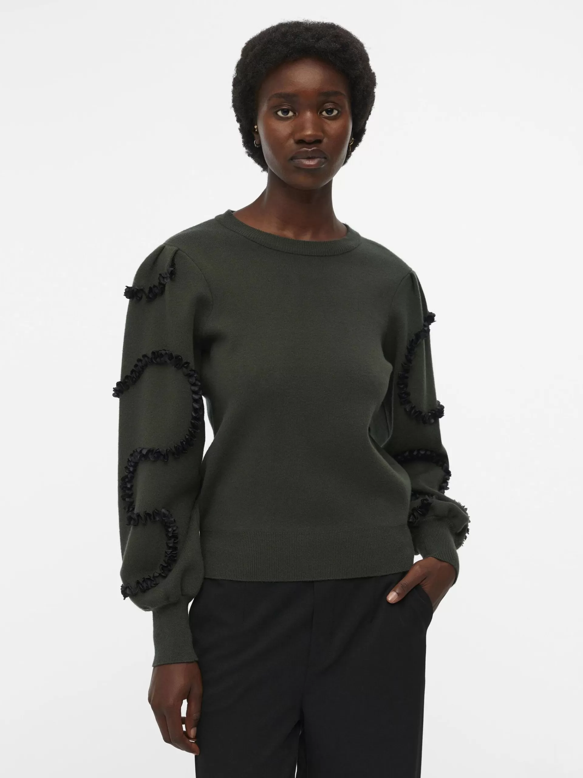 OBJECT STRIKKET PULLOVER