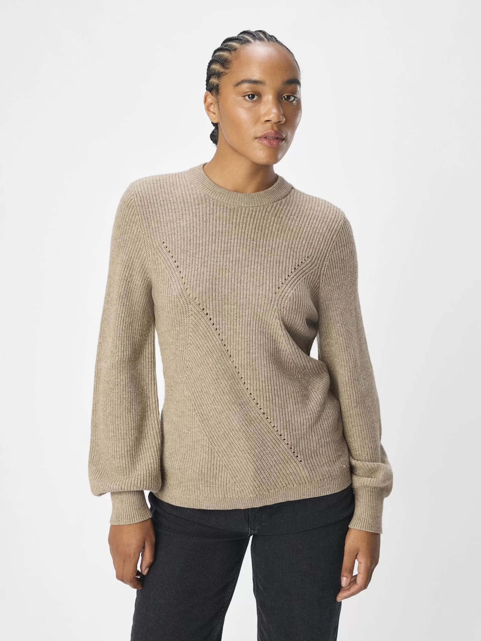 OBJECT STRIKKET PULLOVER
