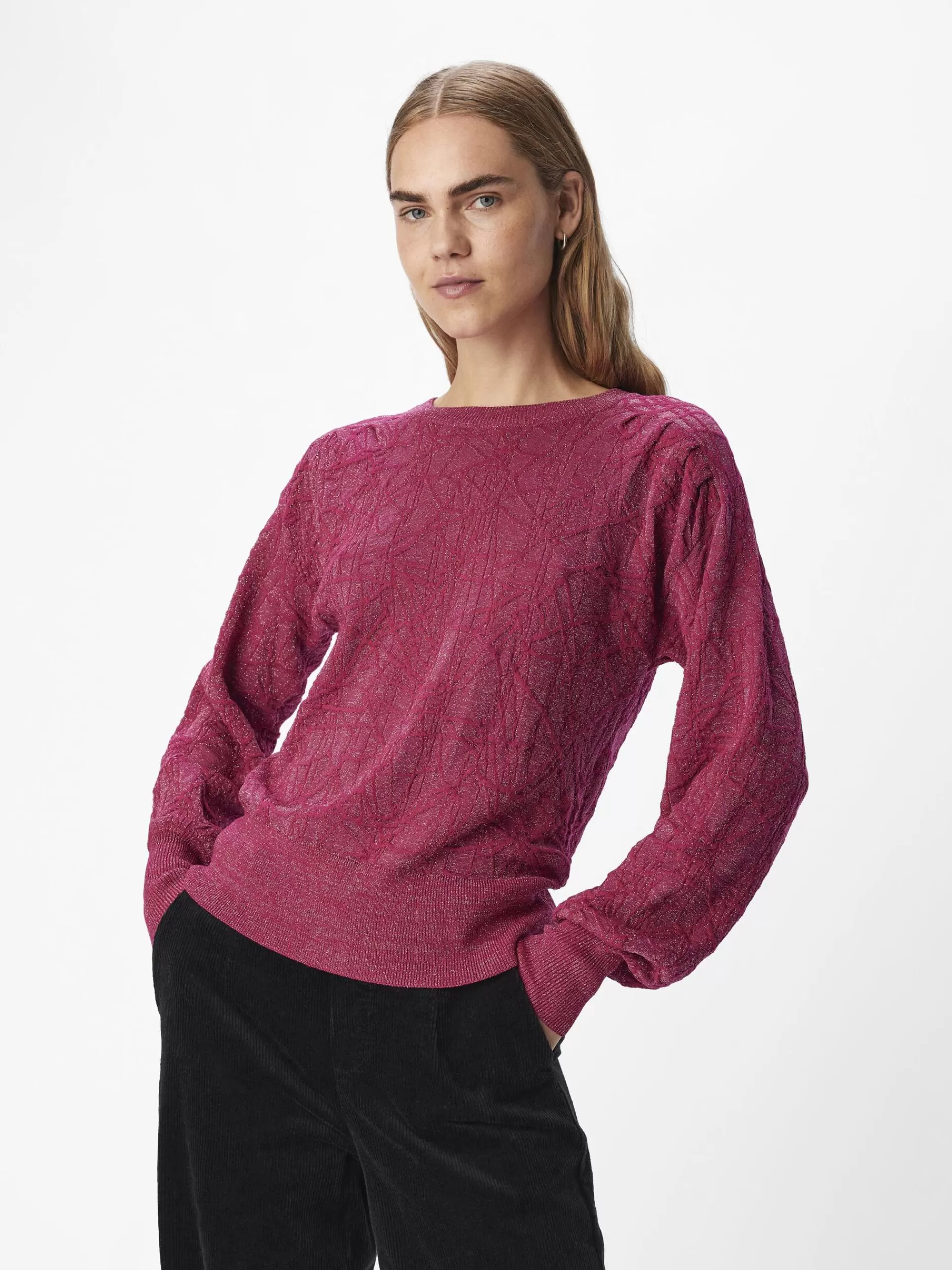 OBJECT STRIKKET PULLOVER