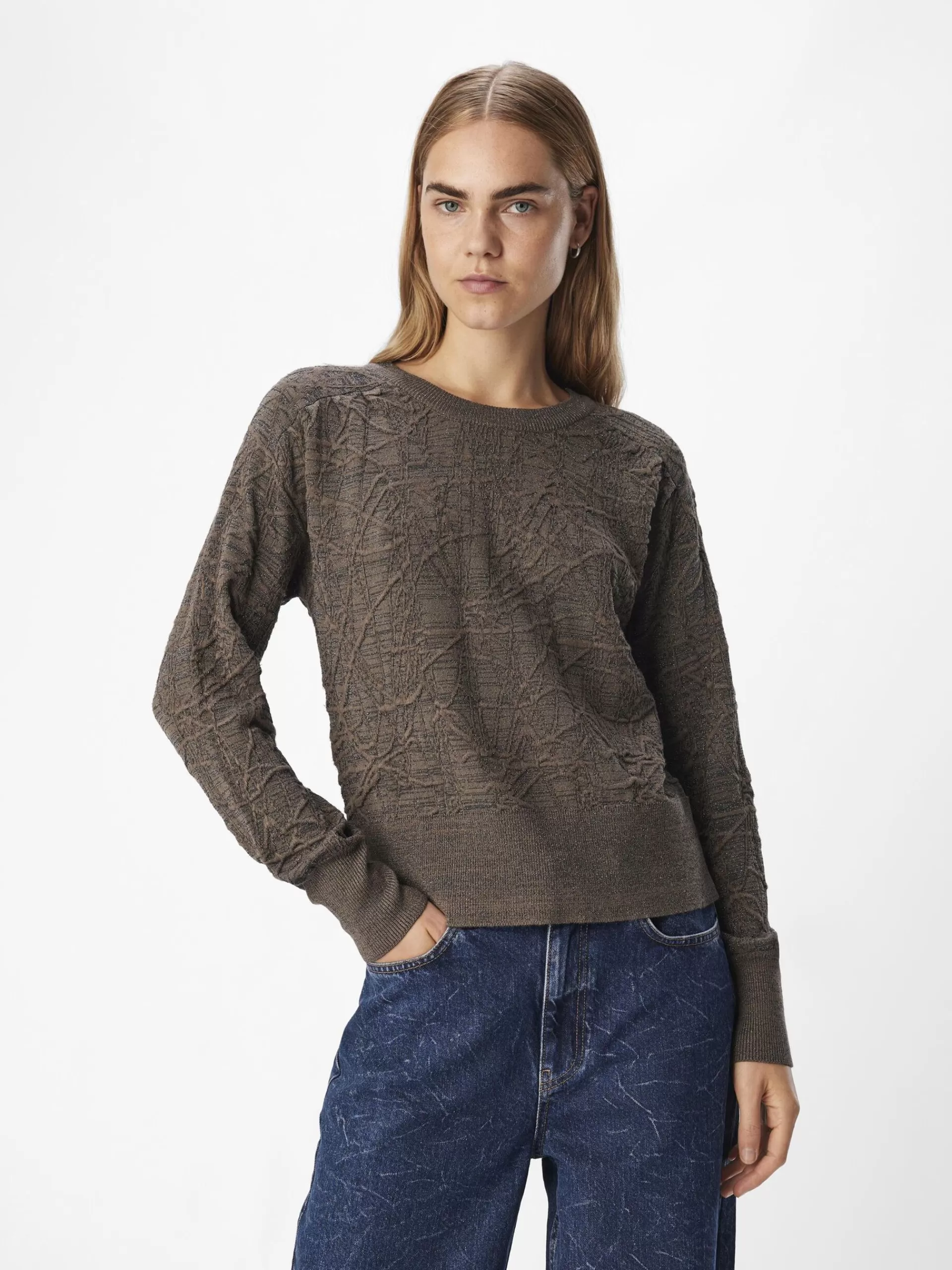 OBJECT STRIKKET PULLOVER
