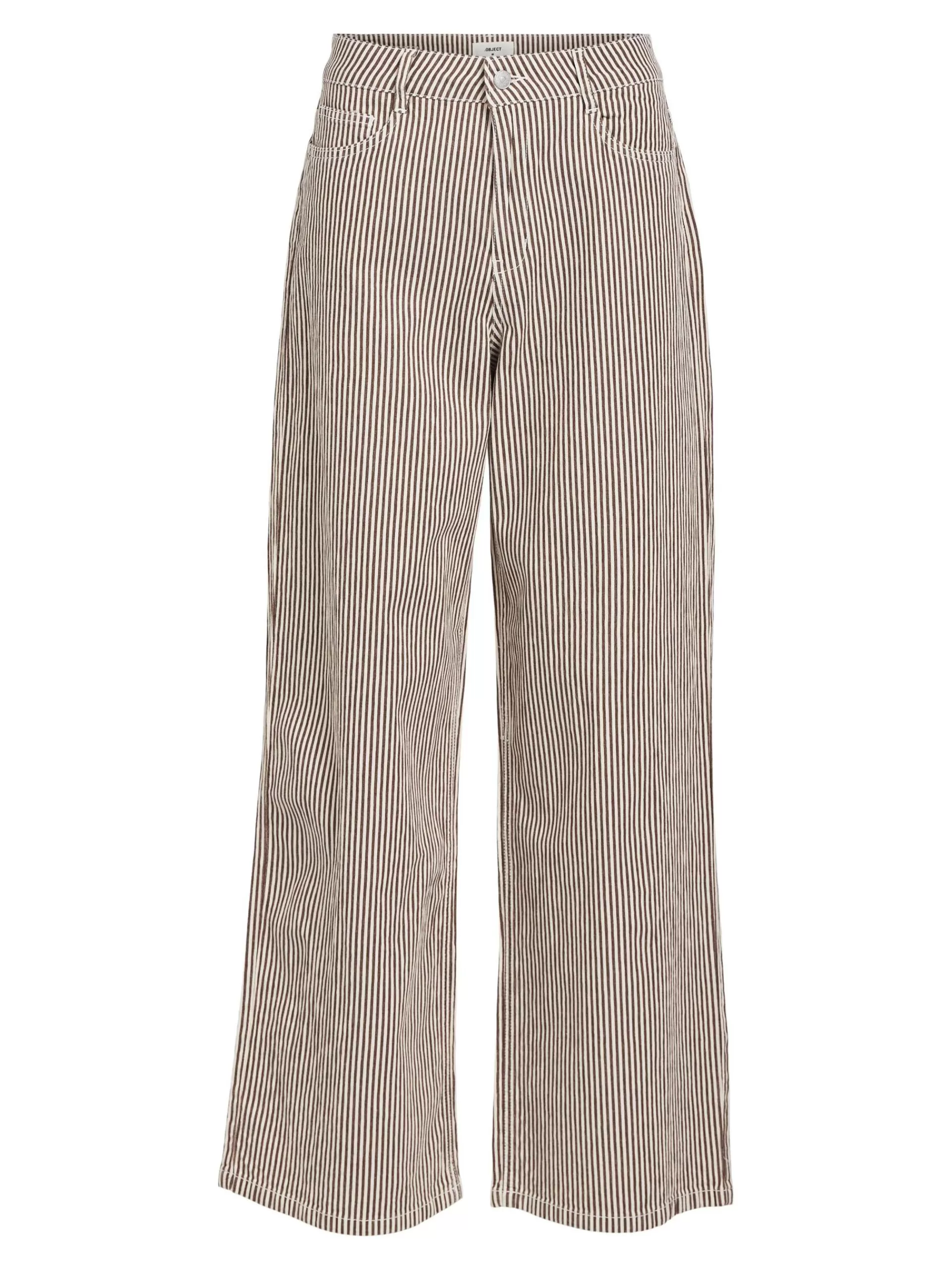 OBJECT STRIPETE JEANS MED VID PASSFORM