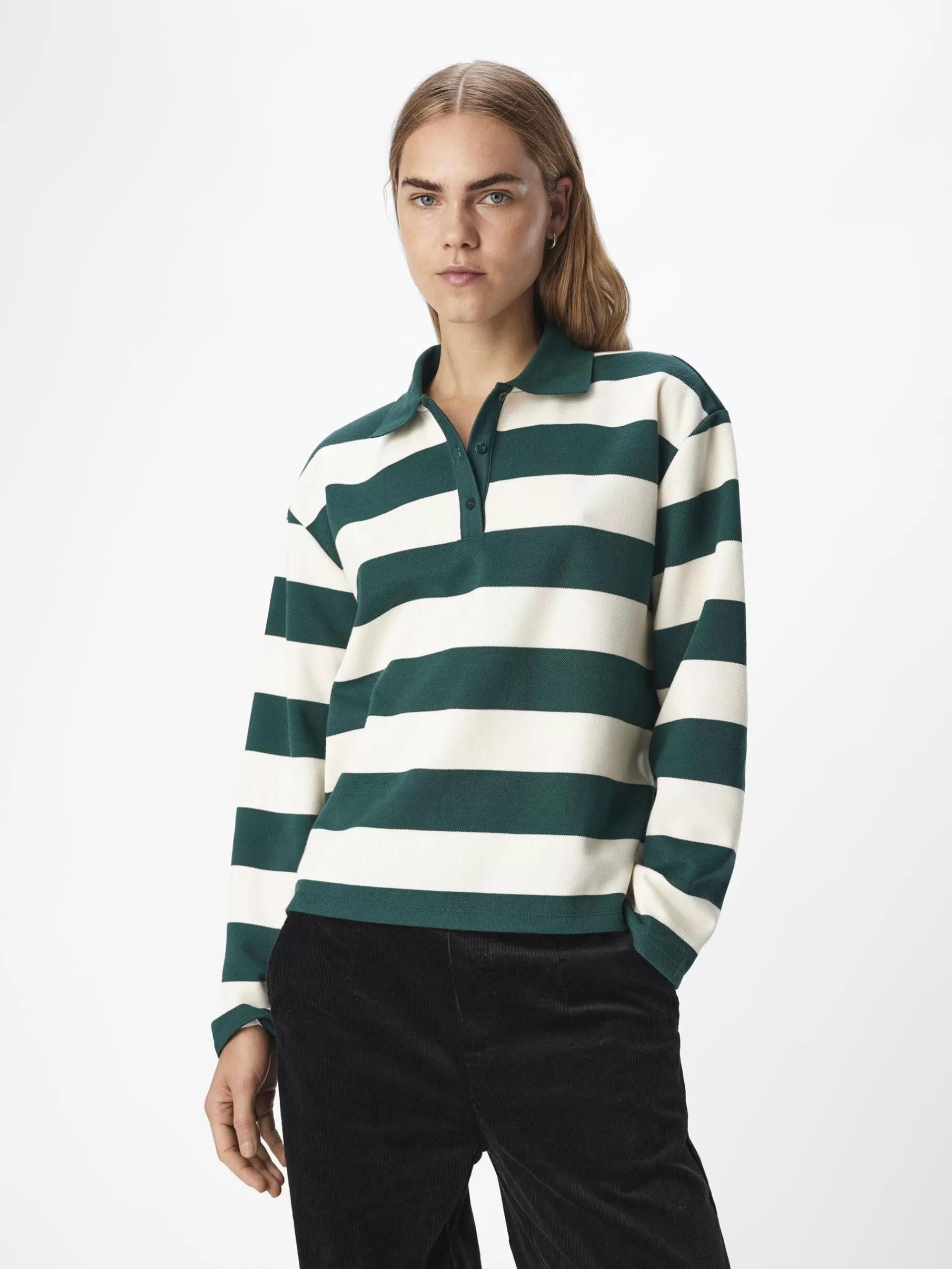 OBJECT STRIPETE POLOSKJORTE