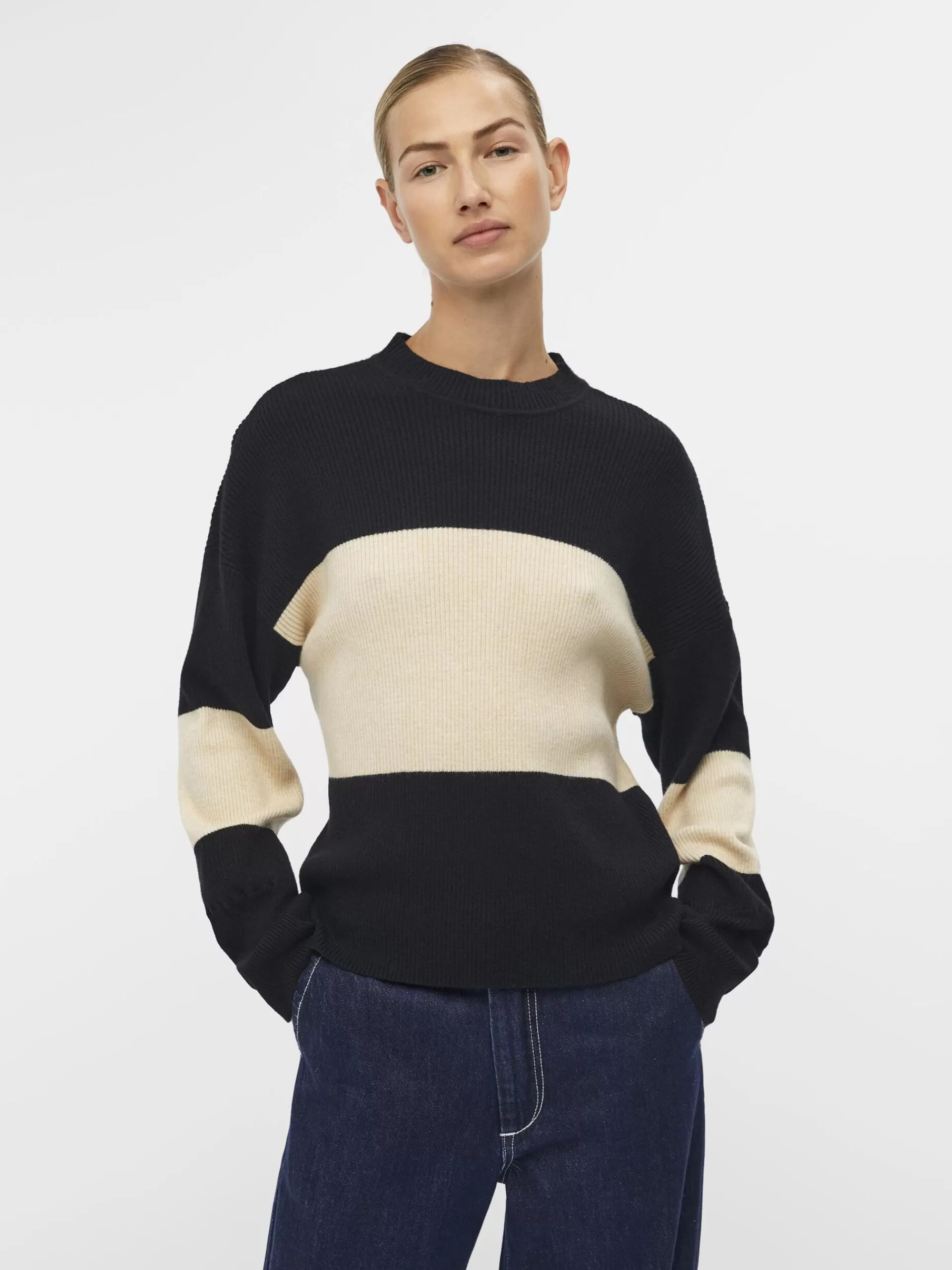 OBJECT STRIPETE PULLOVER