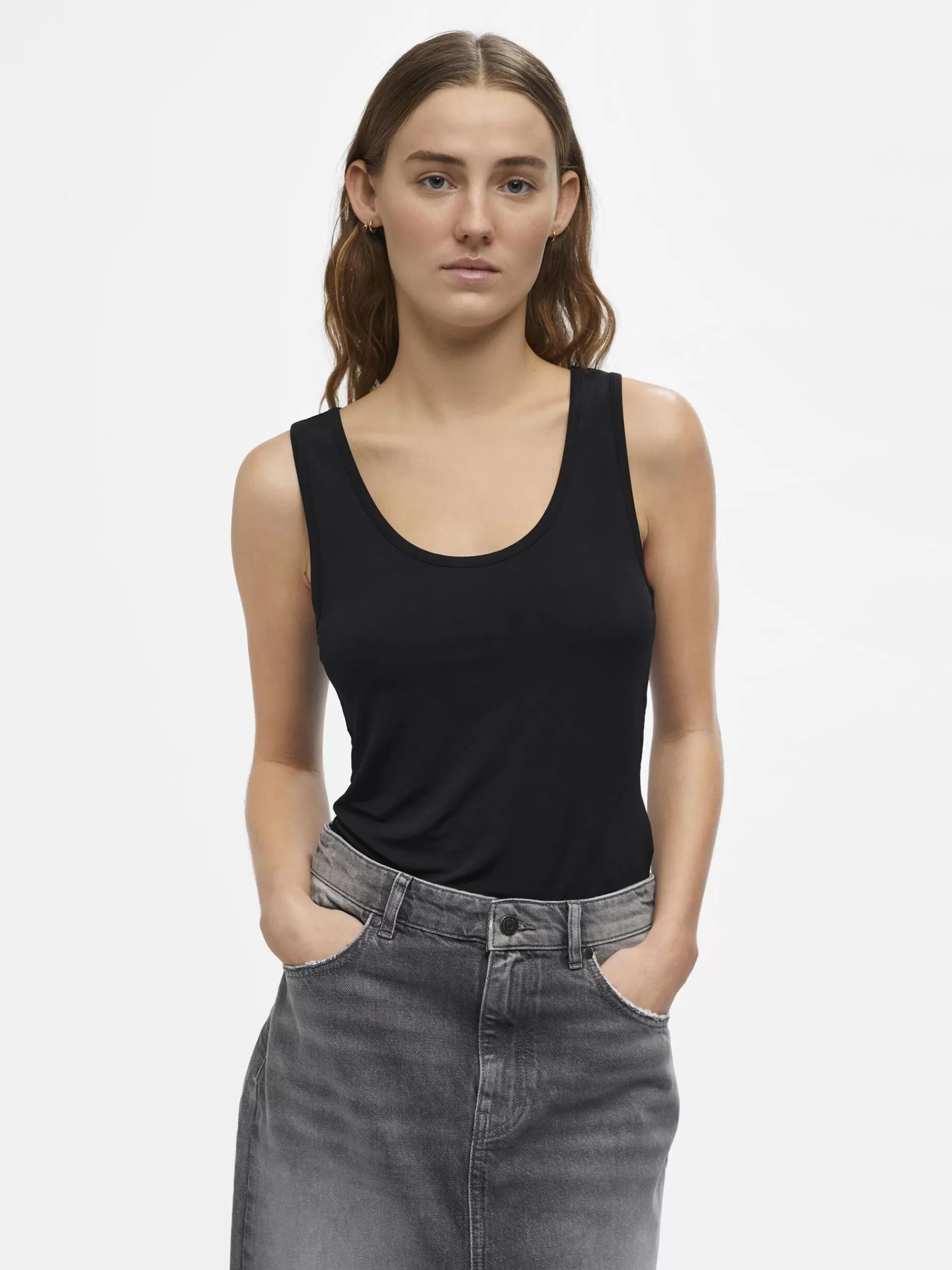 OBJECT U-HALS TANKTOP