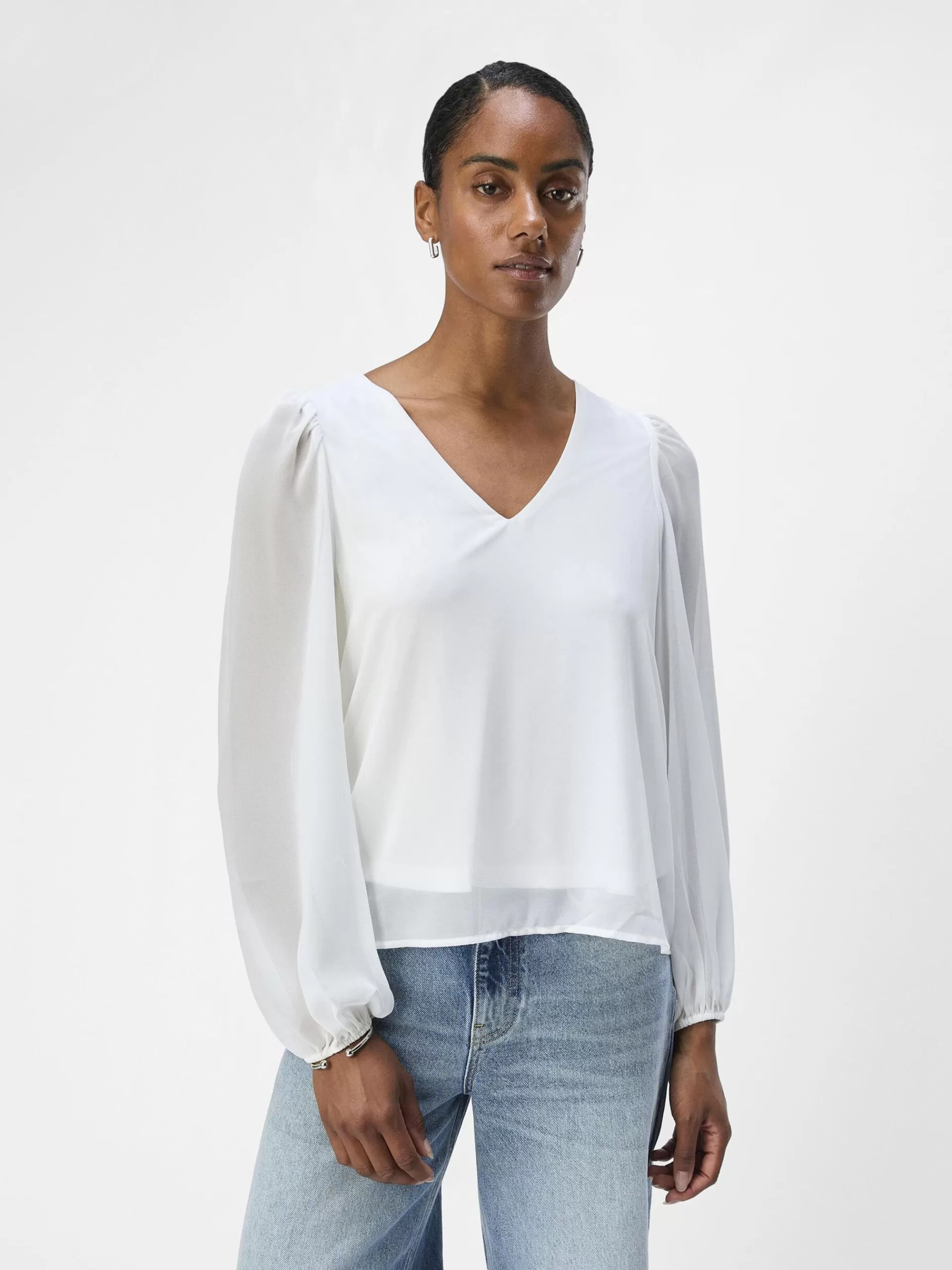 OBJECT V-HALS BLUSE