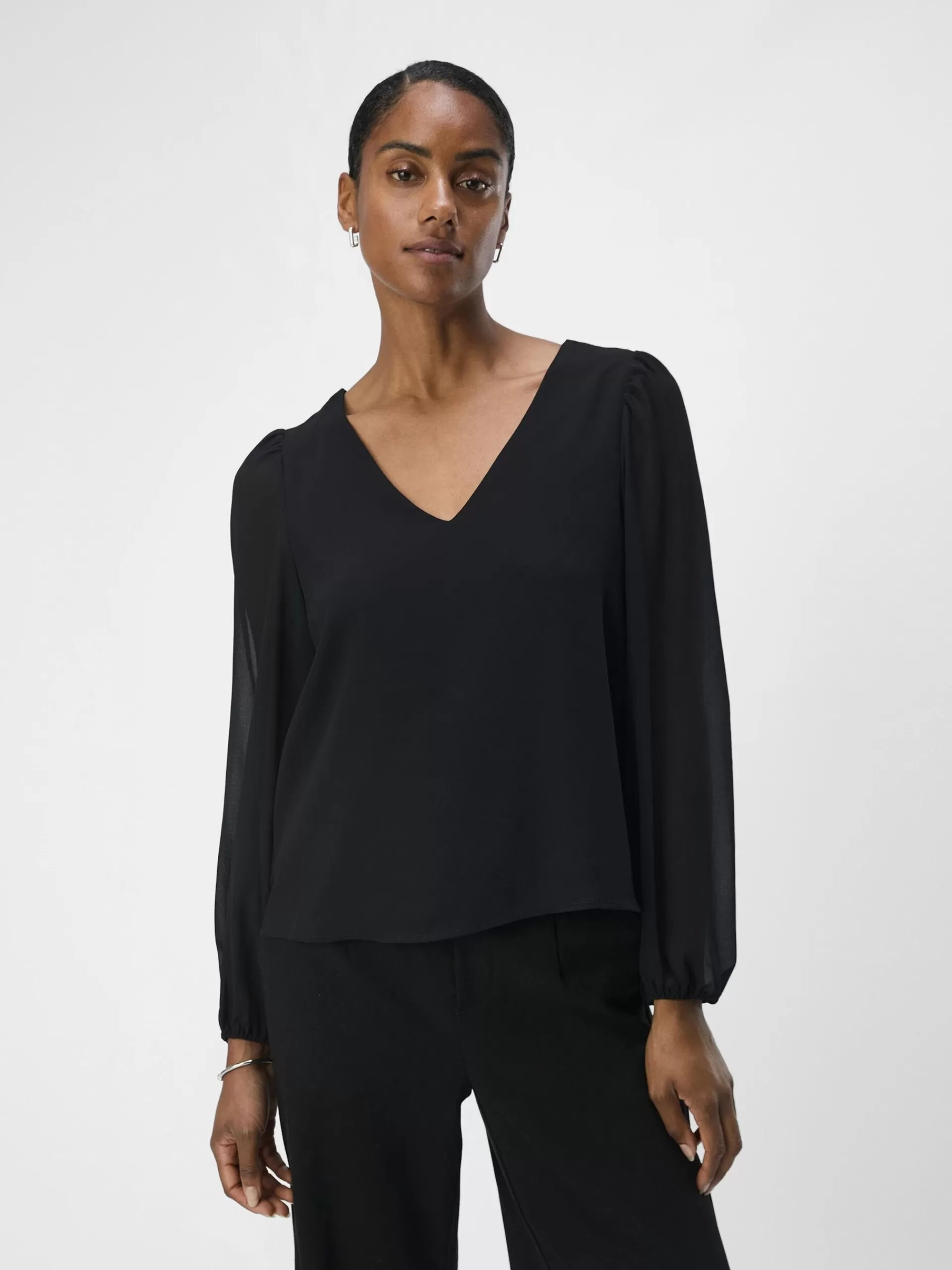 OBJECT V-HALS BLUSE