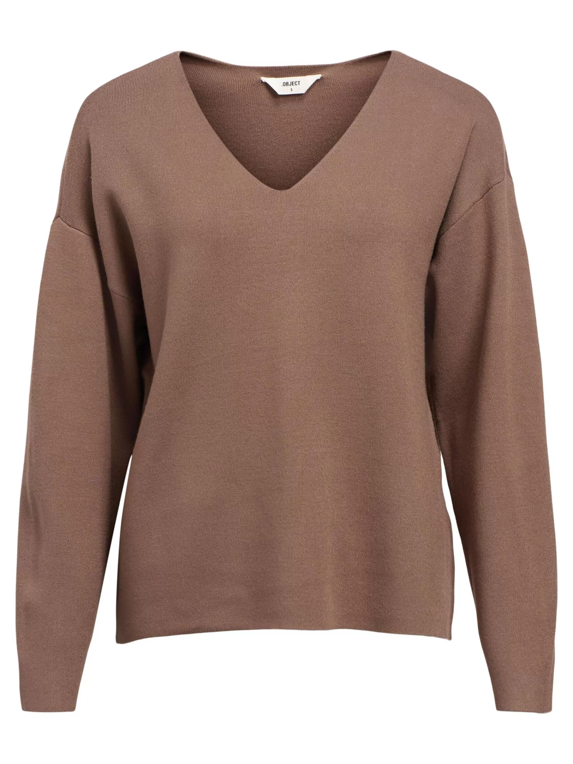 OBJECT V-HALS STRIKKET PULLOVER