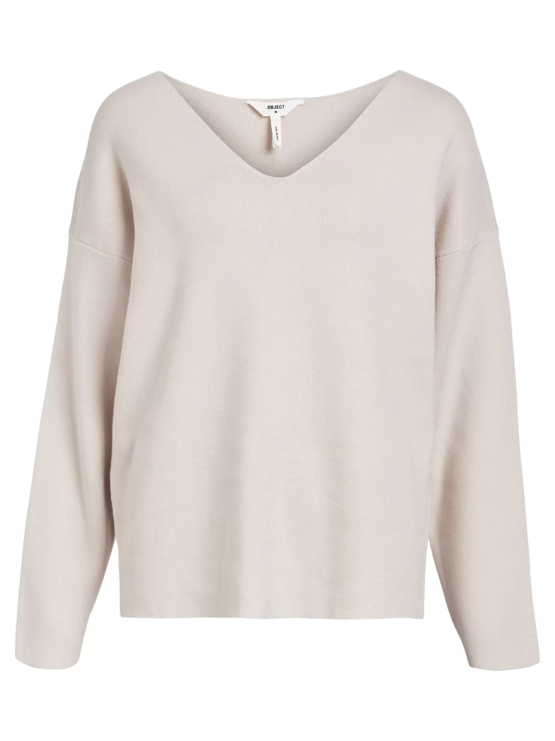 OBJECT V-HALS STRIKKET PULLOVER