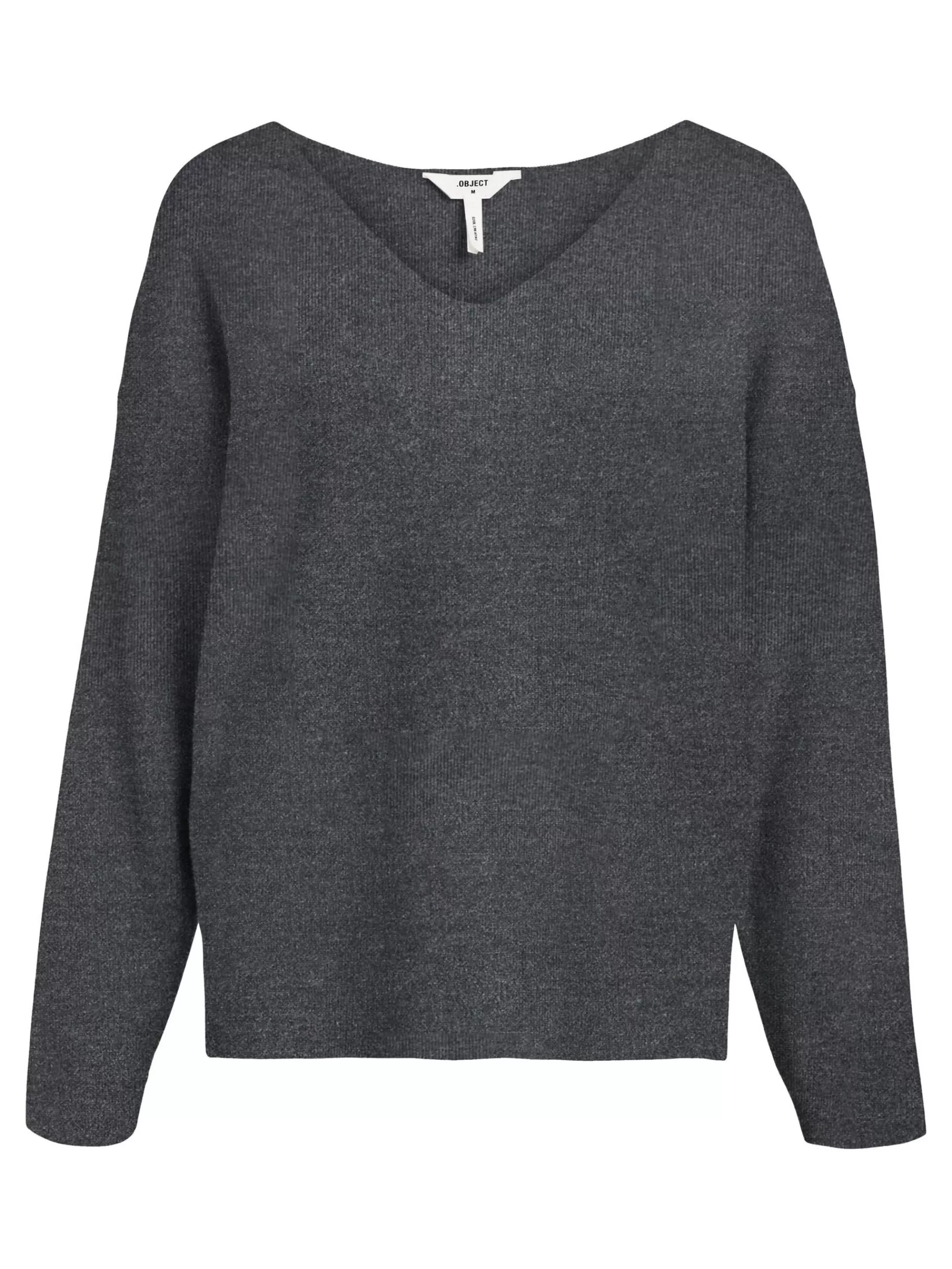 OBJECT V-HALS STRIKKET PULLOVER