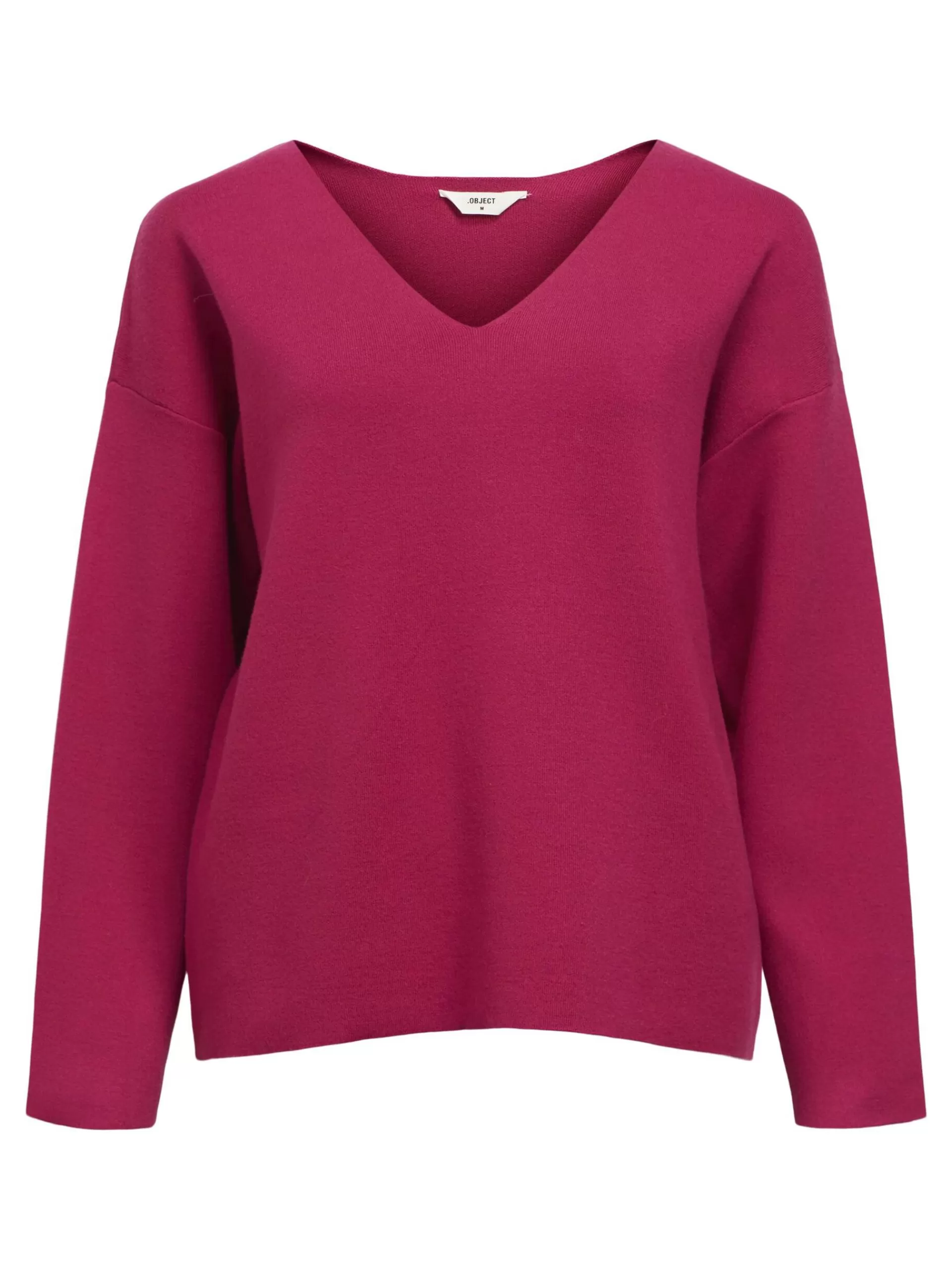 OBJECT V-HALS STRIKKET PULLOVER