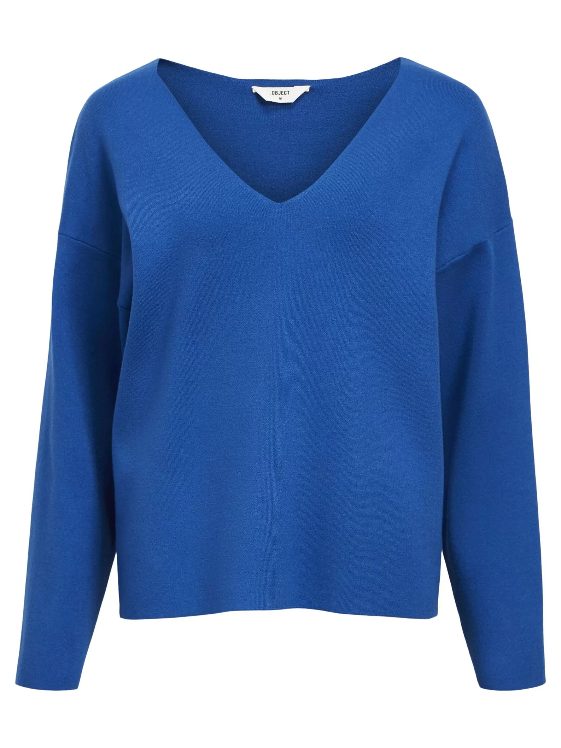 OBJECT V-HALS STRIKKET PULLOVER