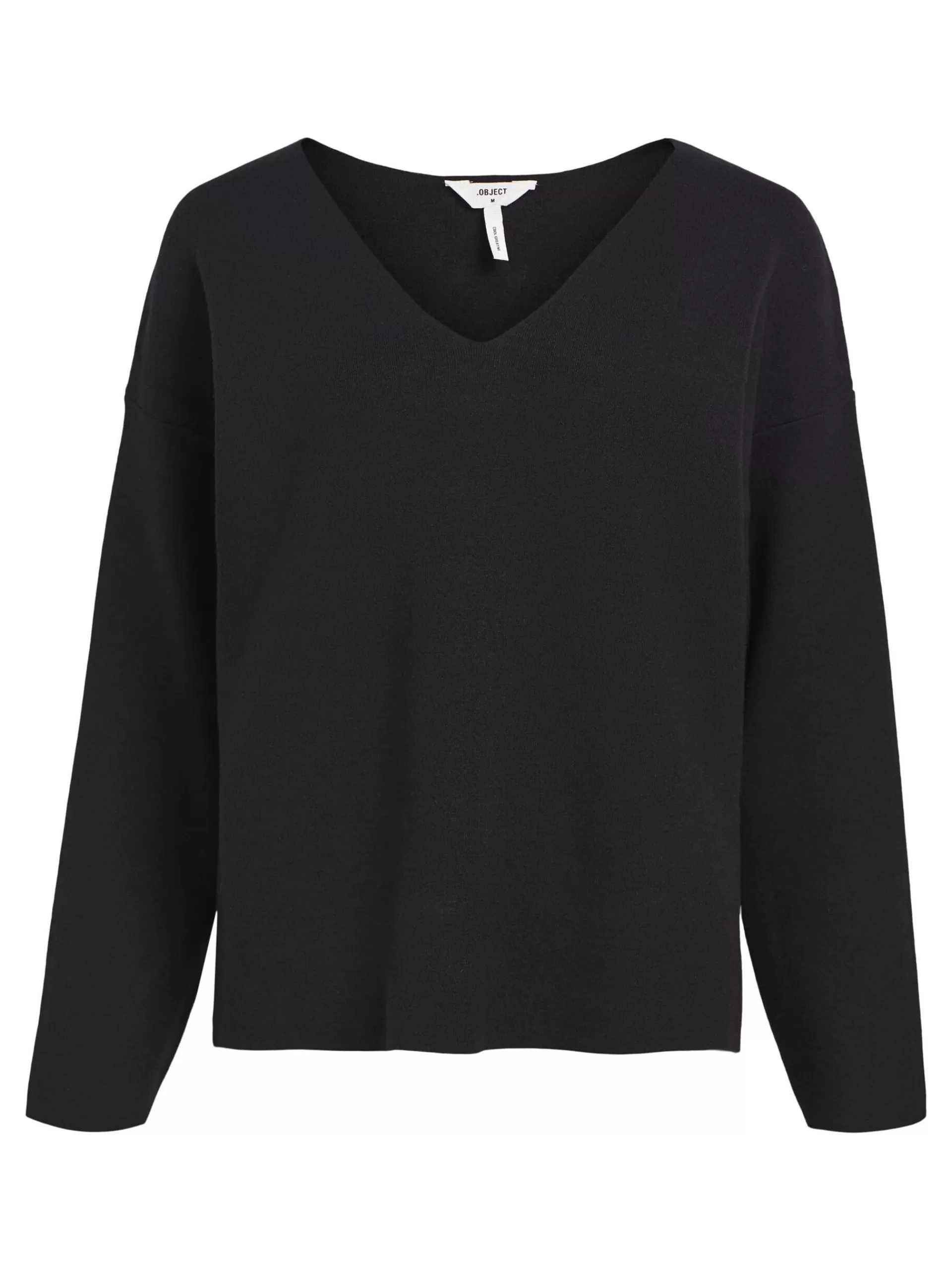 OBJECT V-HALS STRIKKET PULLOVER